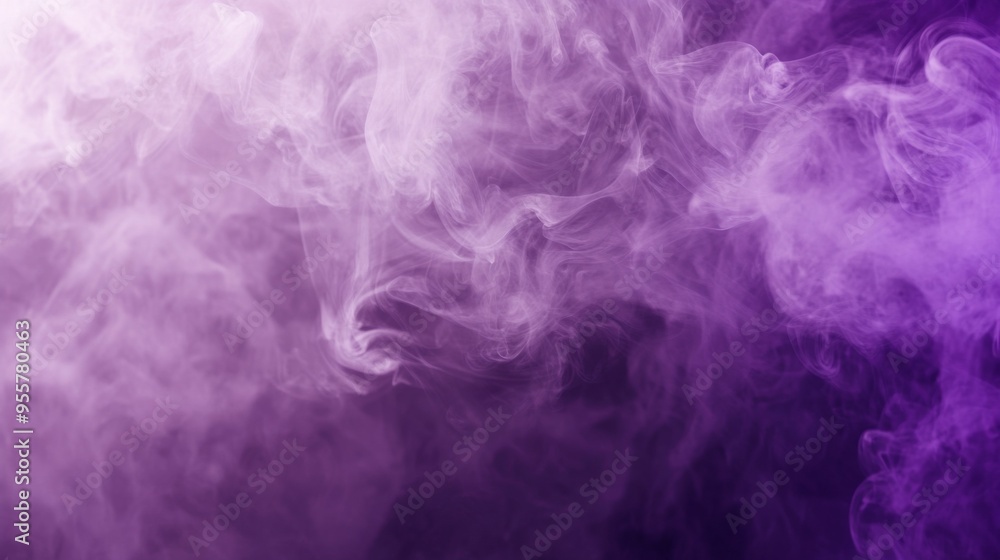Obraz premium Purple Smoke Background