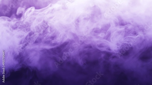 Ethereal Purple Smoke Background