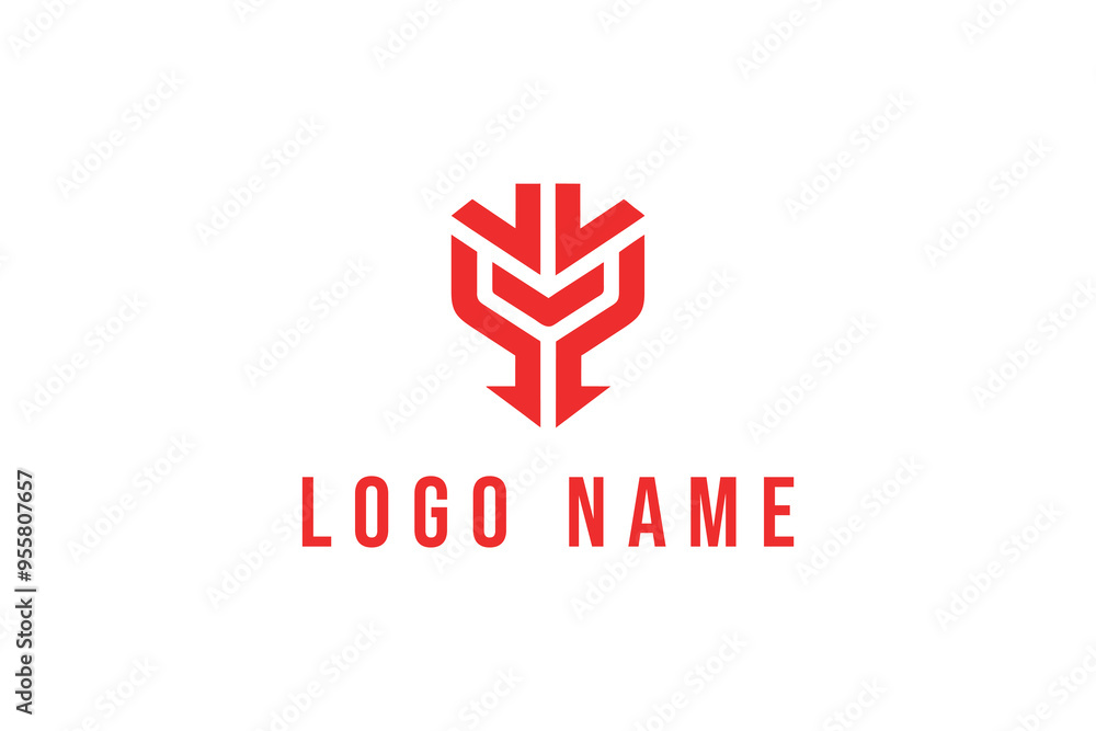 deer head logo deer head logo