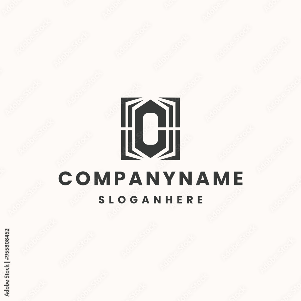 Letter c book logo template vector illustration design Letter c book logo template vector illustration design