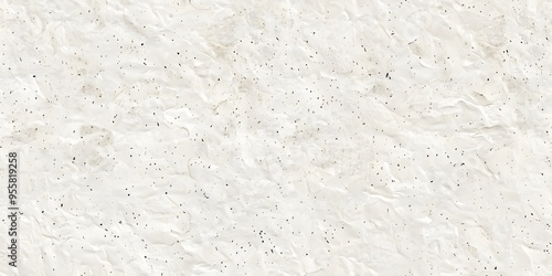 White Textured Surface with Black Speckles