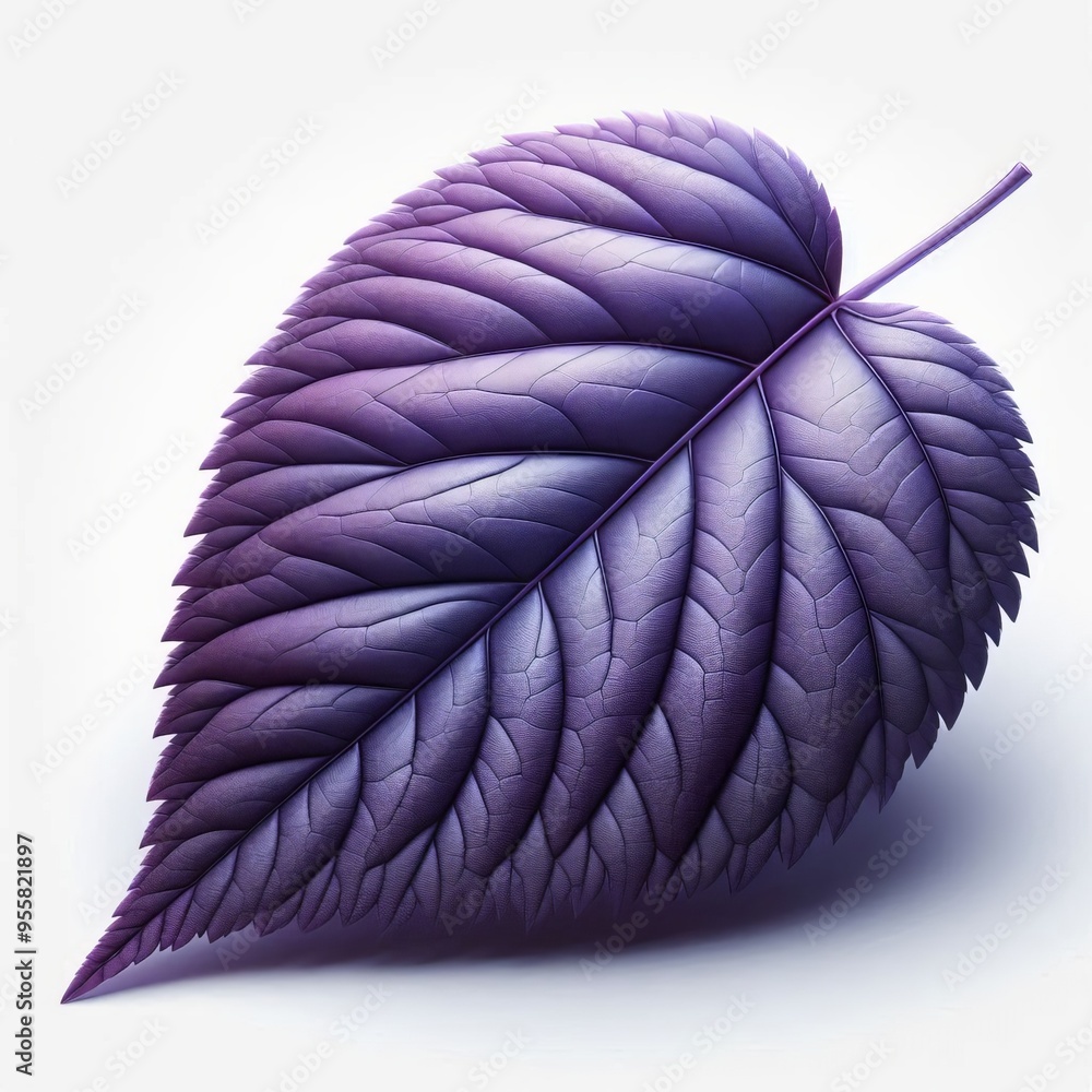 purple leaf isolated on white background purple leaf isolated on white background