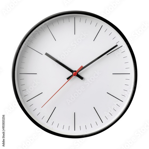 Free Download wall clock isolated on transparent white background, clipping path - GFXLoad