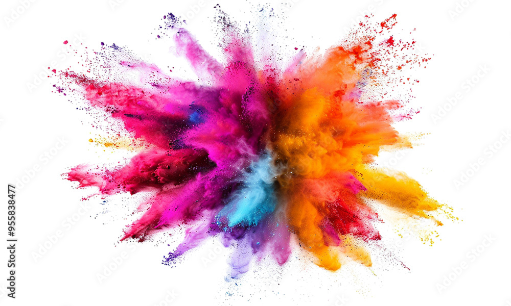 colorful ink splashes colorful ink splashes