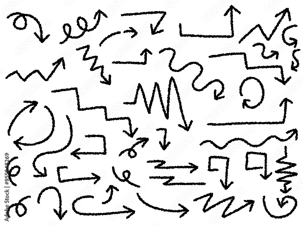 hand drawn arrows hand drawn arrows