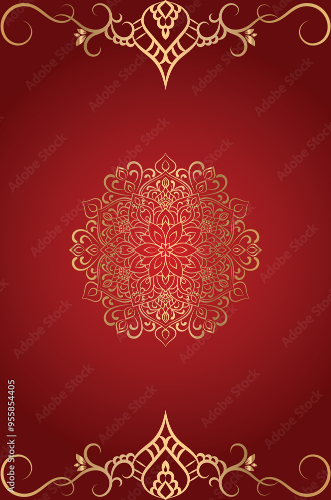 Luxury ornamental background Luxury ornamental background