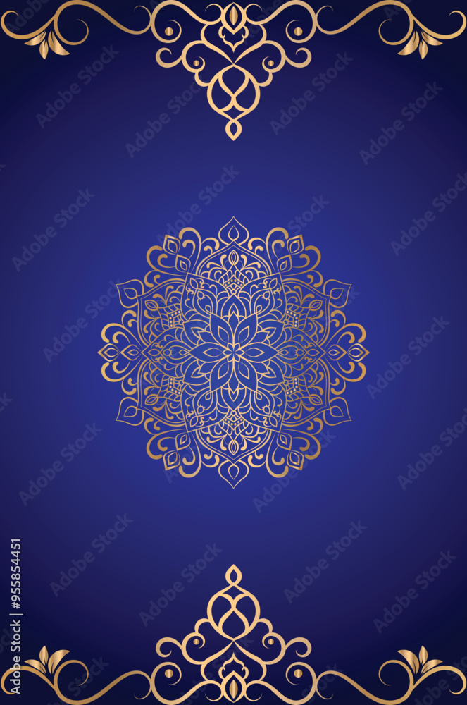 Luxury ornamental background Luxury ornamental background