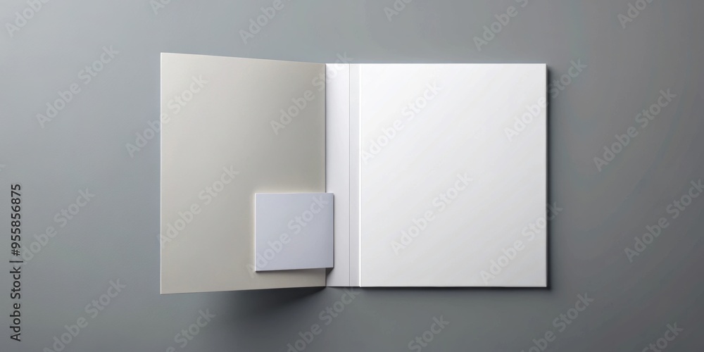 A4 size single pocket reinforced folder mock up isolated on gray background. , folder, mock up, isolated, gray, background A4 size single pocket reinforced folder mock up isolated on gray background. , folder, mock up, isolated, gray, background