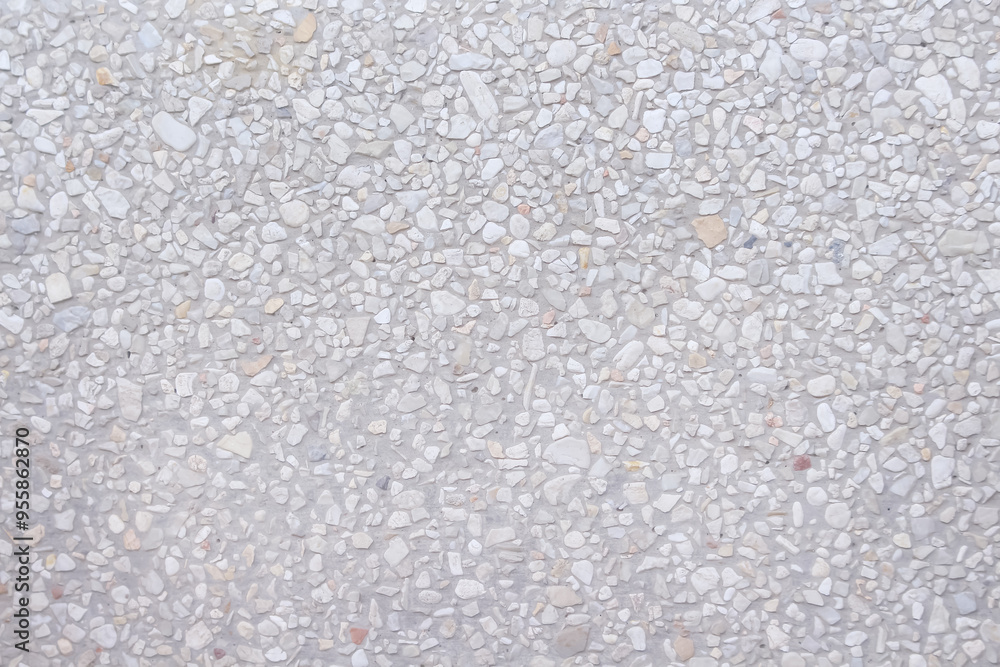 White grey polished stone floor or terrazzo texture hamper seamless patterns on background White grey polished stone floor or terrazzo texture hamper seamless patterns on background