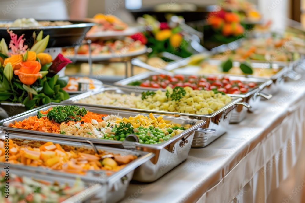 Buffet food catering food party at restaurant Buffet food catering food party at restaurant