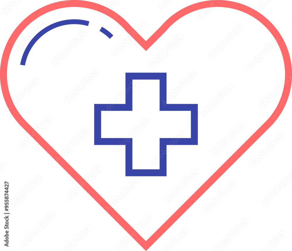 Obraz premium Medical and Health Icon