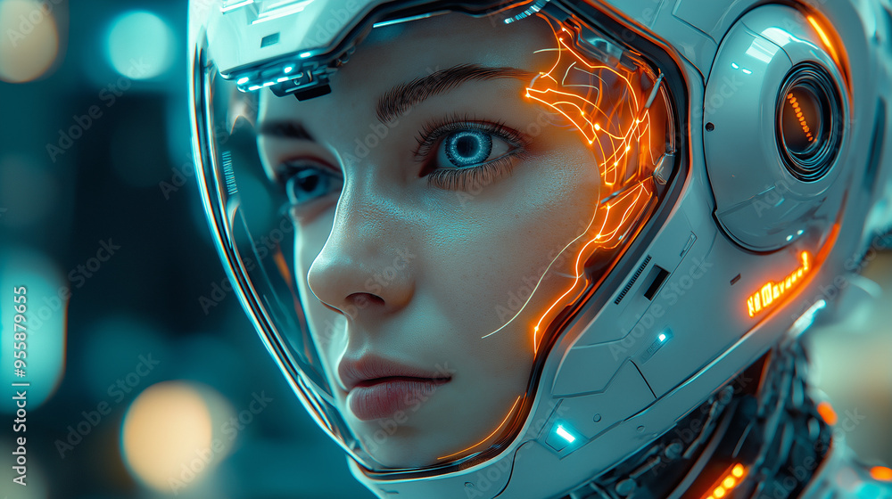 Enhancements through cybernetic systems, focusing on the potential to augment human abilities beyond natural limits Enhancements through cybernetic systems, focusing on the potential to augment human abilities beyond natural limits