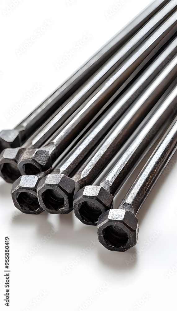 Closeup Photo of Hexagon Nuts and Bolts Closeup Photo of Hexagon Nuts and Bolts