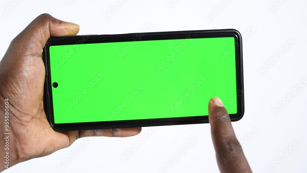 Man scroll and text on green screen close up, Using Smartphone with Mock Up Green Screen Chromakey Display,
streaming phone, Closeup of fingers clicking, touching, watching, typing, browsing internet Man scroll and text on green screen close up, Using Smartphone with Mock Up Green Screen Chromakey Display,
streaming phone, Closeup of fingers clicking, touching, watching, typing, browsing internet