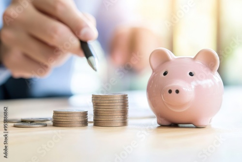 Financial advisor helping a client with debt restructuring, financial guidance concept
