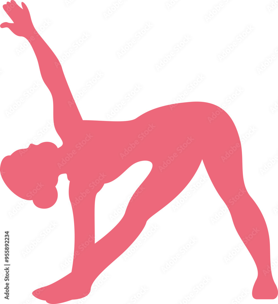 Stretching Exercises Silhouette Element Stretching Exercises Silhouette Element
