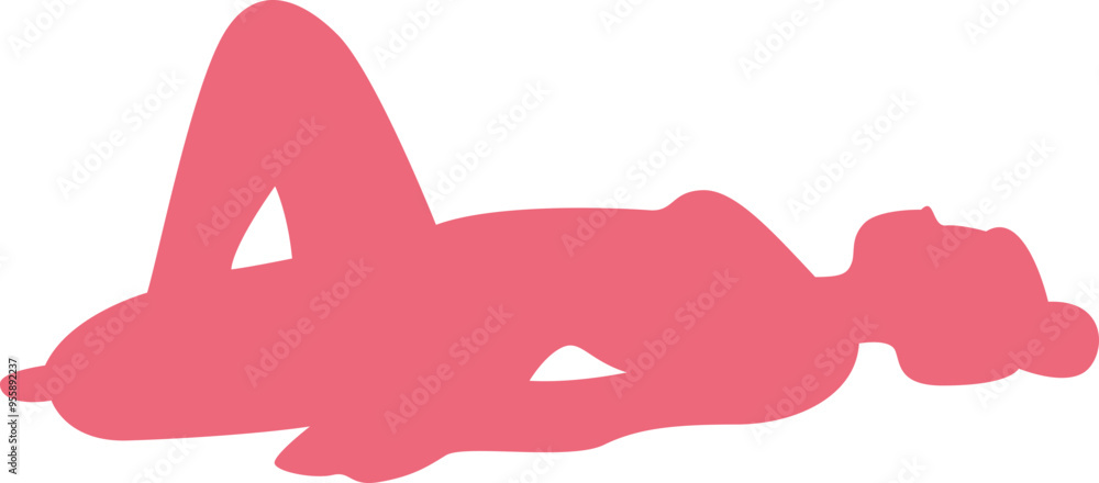 Stretching Exercises Silhouette Element Stretching Exercises Silhouette Element