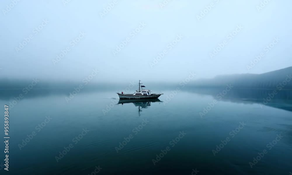 Boat on the lake Boat on the lake
