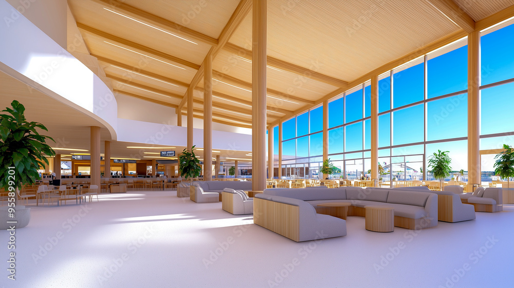 Modern Airport Terminal Lounge Interior Design Modern Airport Terminal Lounge Interior Design