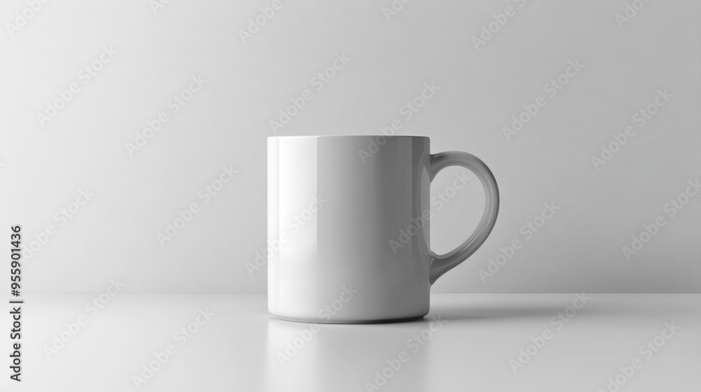 Blank cup mockup for your design. Blank cup mockup for your design.