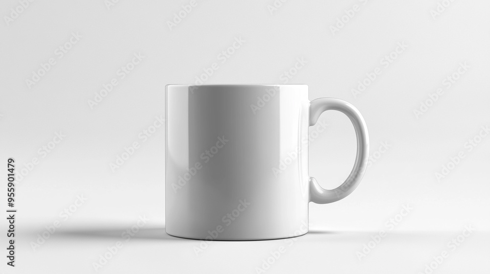 Blank cup mockup for your design. Blank cup mockup for your design.