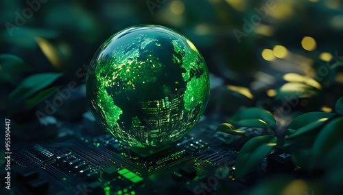 Green Technology: A Digital Earth Emerges From Nature's Embrace