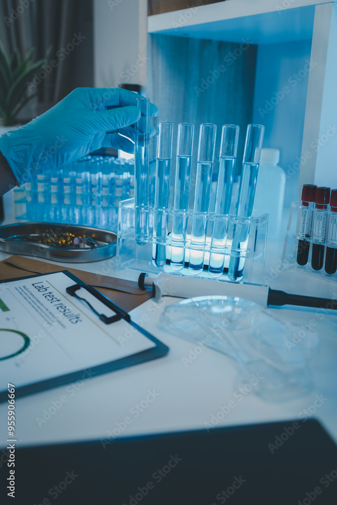 a researcher is conducting scientific experiments on a liquid substance, a scientist is using laboratory equipment to analyze a liquid sample, chemicals are tested in a lab a researcher is conducting scientific experiments on a liquid substance, a scientist is using laboratory equipment to analyze a liquid sample, chemicals are tested in a lab