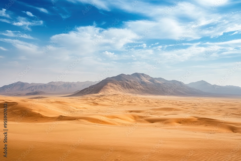 Naklejka premium The Empty Quarter Desert in Saudi Arabia , ai