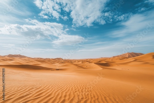 The Empty Quarter Desert in Saudi Arabia , ai