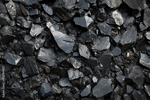 Wallpaper Mural Processed collage of industrial pea coal surface texture. Background for banner, backdrop or texture for 3D mapping with generative ai Torontodigital.ca