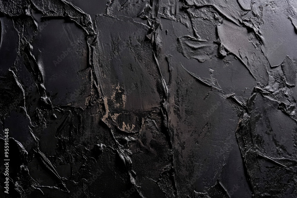 A black background with no visible objects. The background is a solid black color and has a rough texture , ai A black background with no visible objects. The background is a solid black color and has a rough texture , ai
