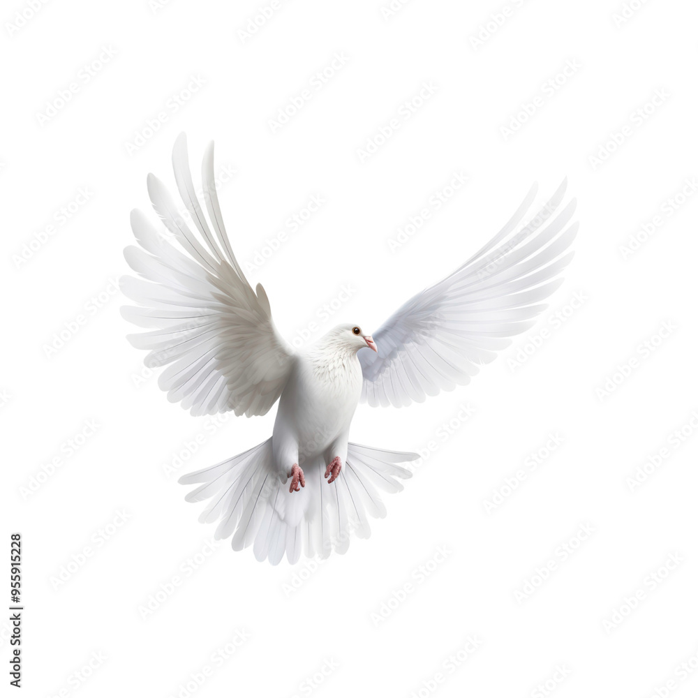 White doves in flight with spread wings symbolize peace and freedom, making them suitable for designs related to themes of hope, love, spirituality, and nature White doves in flight with spread wings symbolize peace and freedom, making them suitable for designs related to themes of hope, love, spirituality, and nature