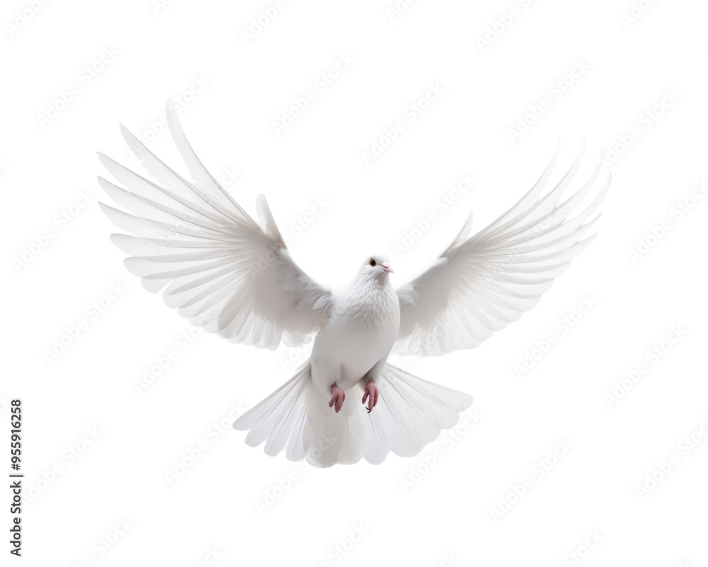 White doves in flight with spread wings symbolize peace and freedom, making them suitable for designs related to themes of hope, love, spirituality, and nature White doves in flight with spread wings symbolize peace and freedom, making them suitable for designs related to themes of hope, love, spirituality, and nature