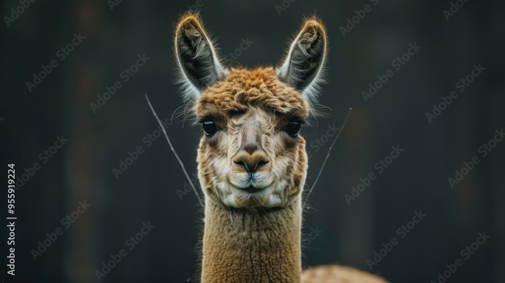A giraffe looking at the camera with an inquisitive expression. A giraffe looking at the camera with an inquisitive expression.