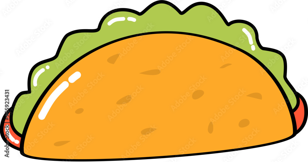 Taco vector illustration Taco vector illustration