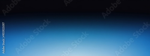 Blue gradient background with a minimalist flat design, featuring a smooth transition from light blue to dark sky-blue, with blurred edges and no text or characters.