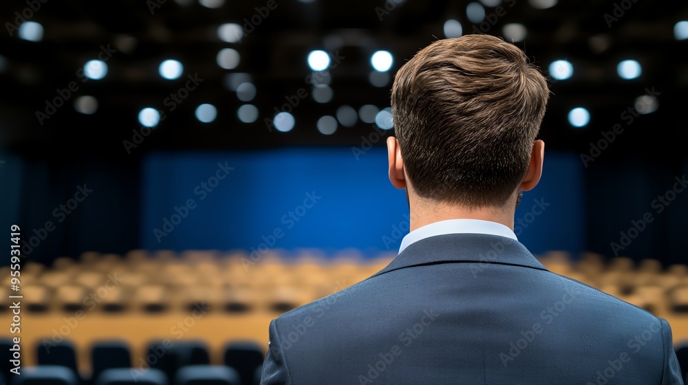 Networking event with industry leaders, focus on knowledge sharing and growth, large conference hall Networking event with industry leaders, focus on knowledge sharing and growth, large conference hall