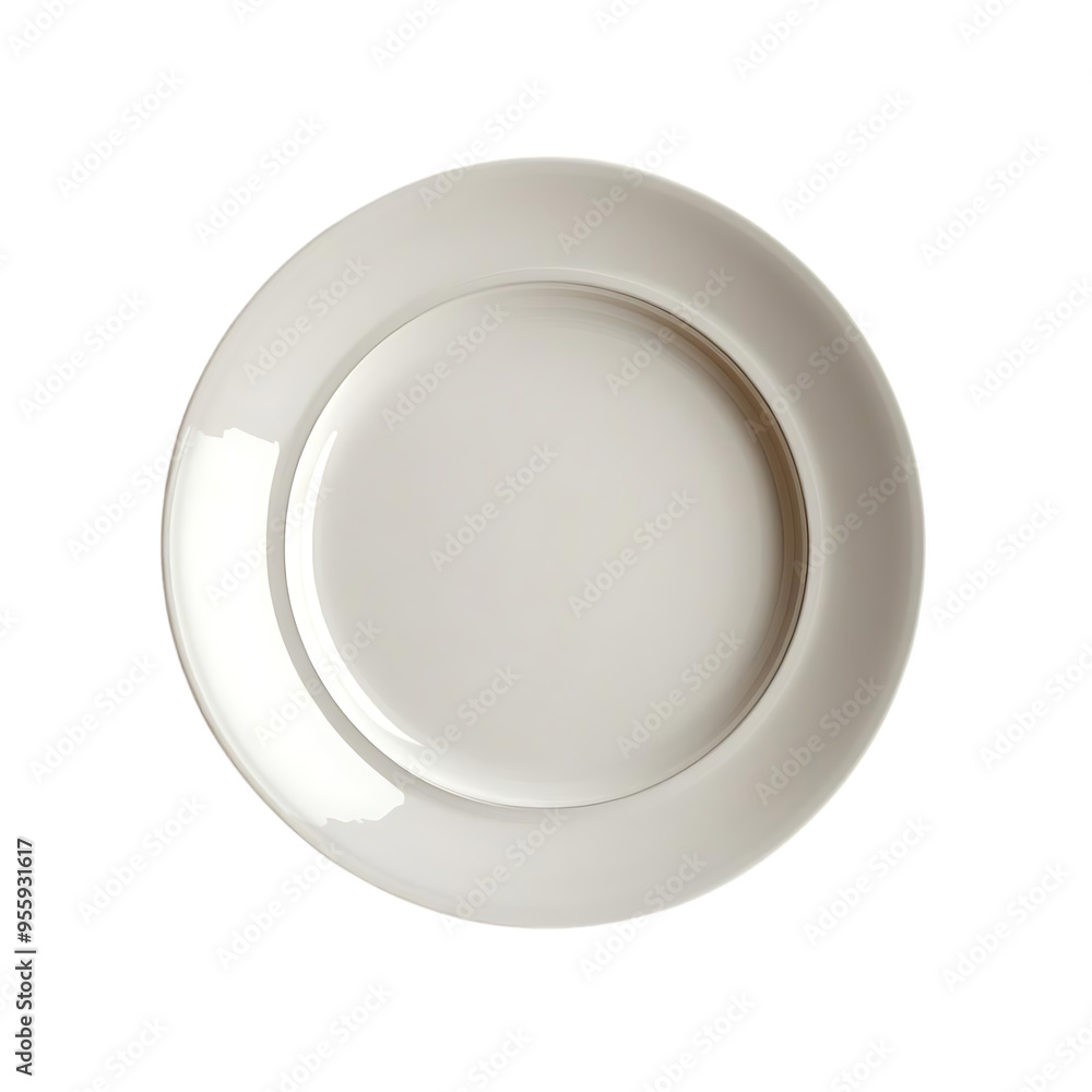 White Plate with a Transparent Background: A Blank Canvas for Culinary Creativity White Plate with a Transparent Background: A Blank Canvas for Culinary Creativity