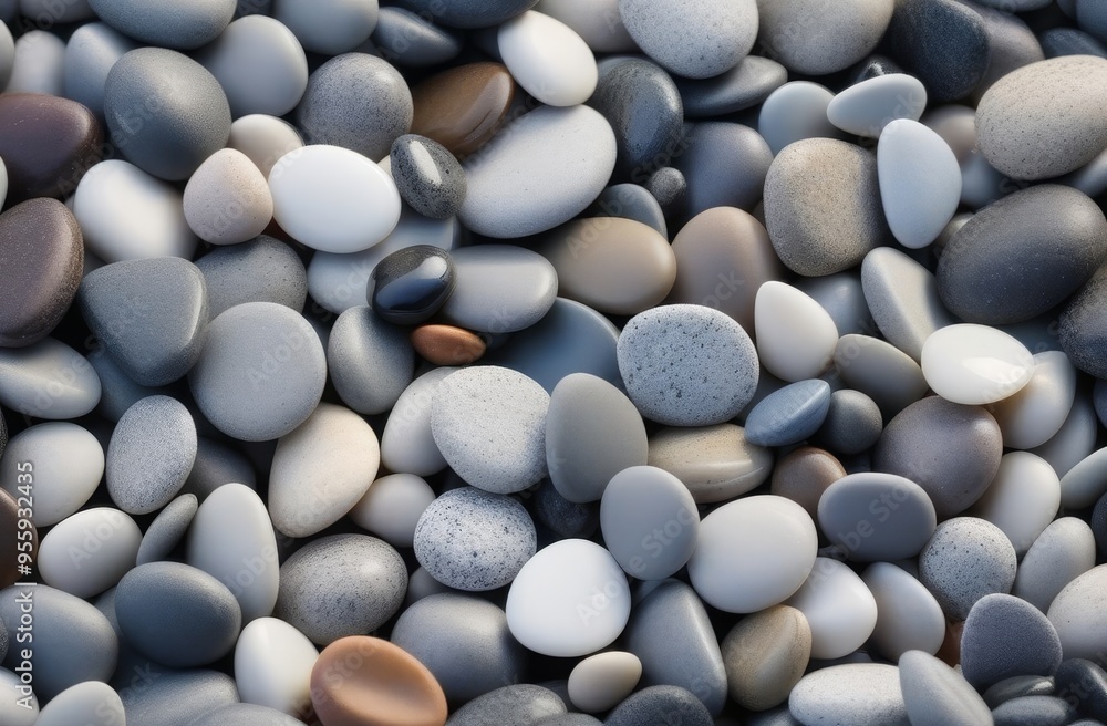 seashore pebbles texture close up. Background for banner, backdrop or texture for 3D mapping seashore pebbles texture close up. Background for banner, backdrop or texture for 3D mapping