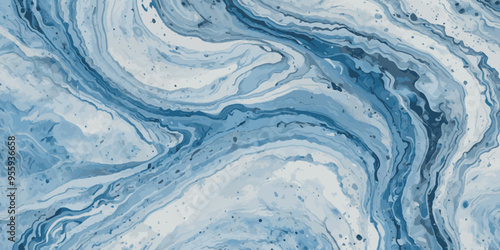 Art teal soft blue sea water ocean wavy and silver marble texture background. Water  ocean wave white and soft blue aqua, teal and marble texture.