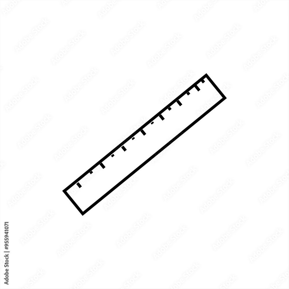ruler silhouette icon design template ruler silhouette icon design template