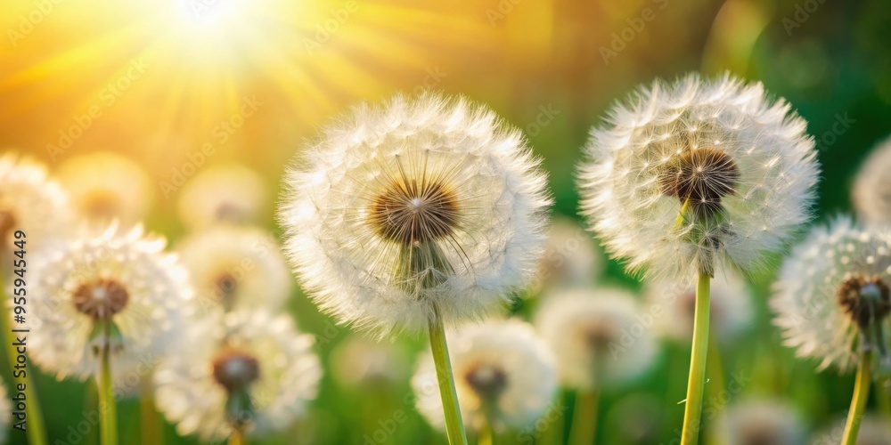 Close-up of fluffy florets of dandelion, dandelion, nature, plant, wildflower, white, fluffy, bloom, macro, spring, weed Close-up of fluffy florets of dandelion, dandelion, nature, plant, wildflower, white, fluffy, bloom, macro, spring, weed