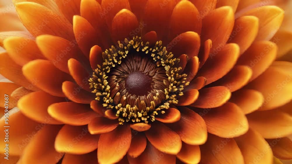 Orange Flower Close-up Macro Photography Orange Flower Close-up Macro Photography
