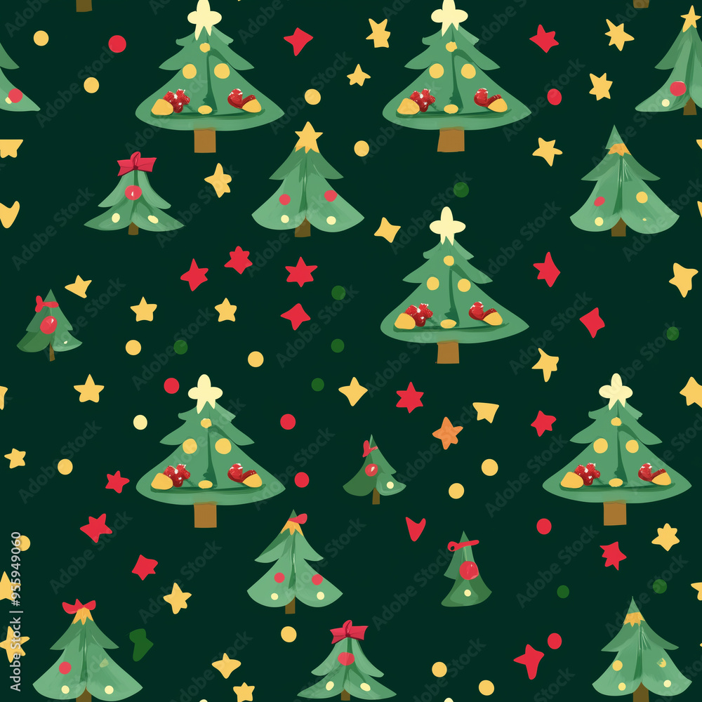 Abstract Christmas Tree Background Pattern Design Abstract Christmas Tree Background Pattern Design
