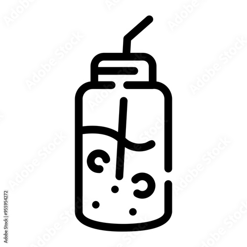 smoothie Line Icon