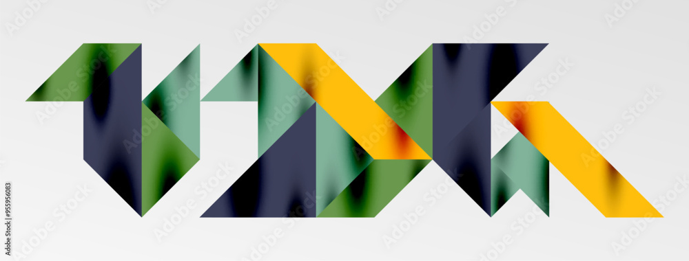 Tech minimal overlapping triangle shapes elements geometric graphic pattern Tech minimal overlapping triangle shapes elements geometric graphic pattern