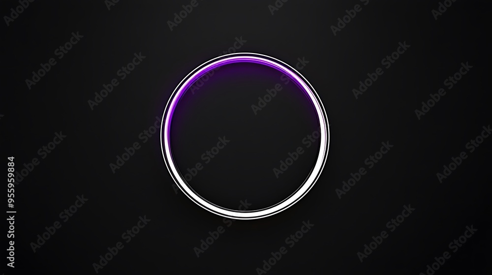Purple Glow Ring Abstract Background Purple Glow Ring Abstract Background