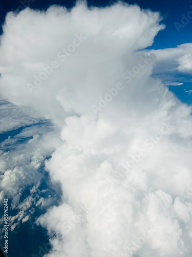 blue sky with clouds