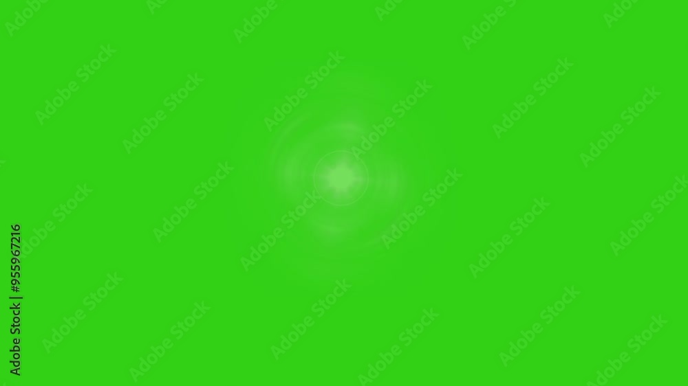 Abstract loop center glow blue beautiful star optical flare shine light ...