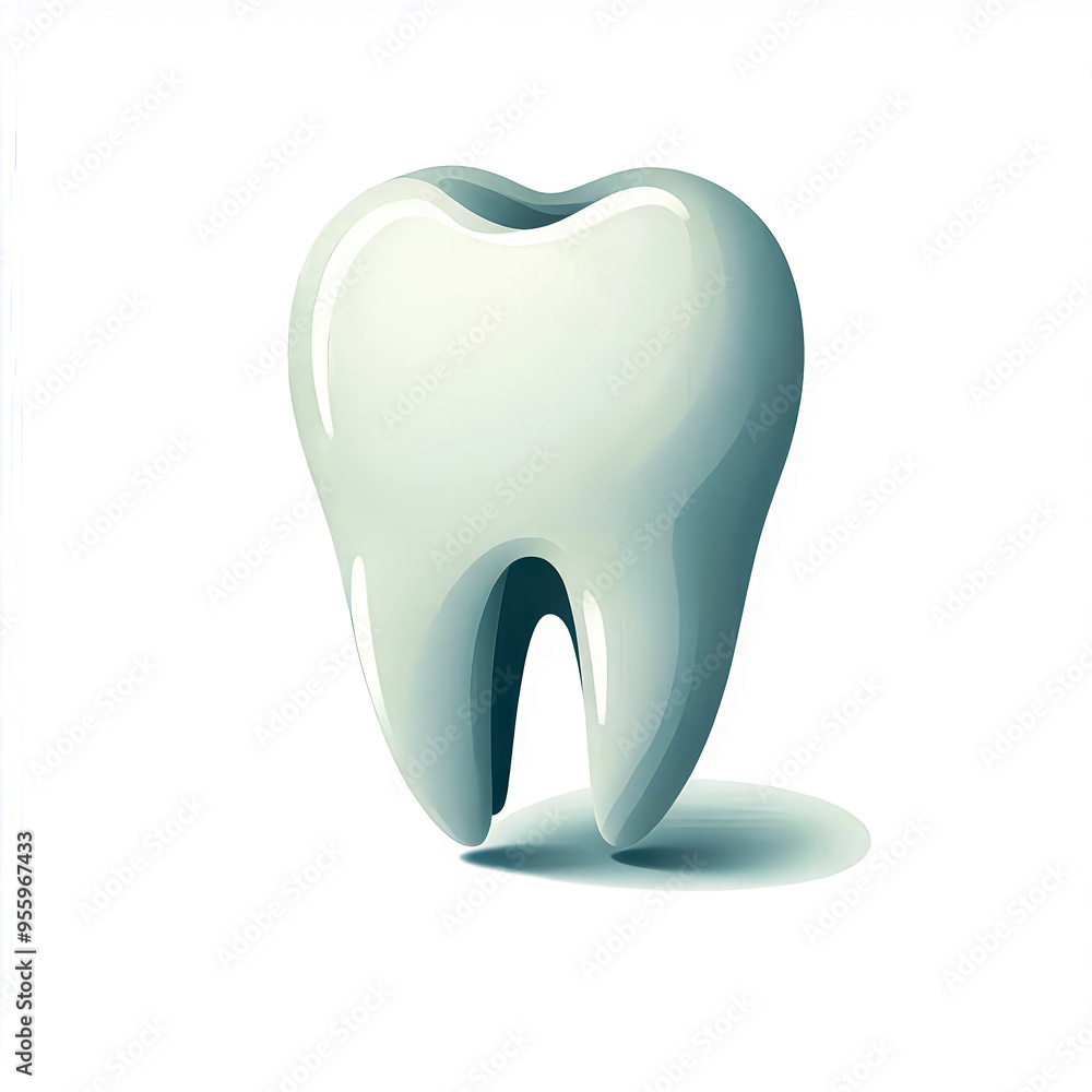 Isolated vector illustration of human teeth on white background. Isolated vector illustration of human teeth on white background.